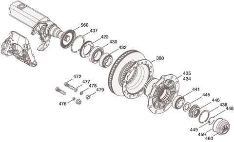 Bpw Eco Plus 3 Hub Disc Brake Axle