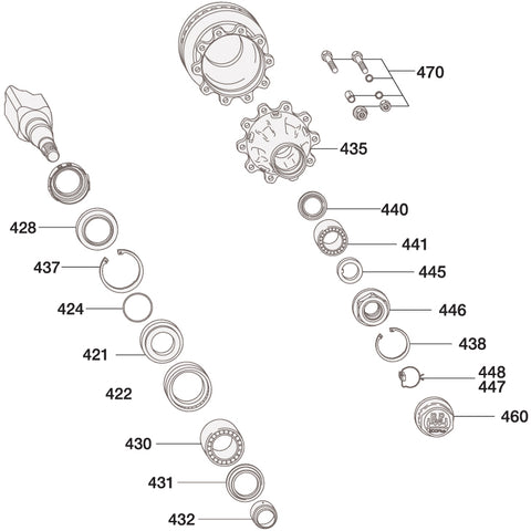 Bpw Eco Plus Hub Disc Brake Axle 10-12 Tonne