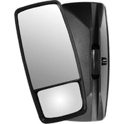 430mm Split Flat & Convex Glass 2 Piece Mirror Head - Right Hand