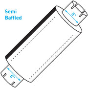 Truck Muffler, Heavy Duty - 5