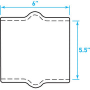 Air Intake Rubber Hump Hose - 5.5