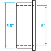 Air Intake Rubber Insert Sleeve Reducer - 5