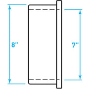 Air Intake Rubber Insert Sleeve Reducer - 7