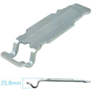 Caliper Pad Retainer Bar 25.8mm