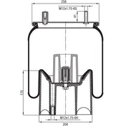 Air Spring Assembly - ROR 9T & Krueger / Trailer