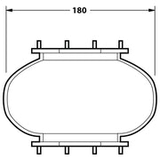 Air Spring Assembly - Meritor Steer Axle