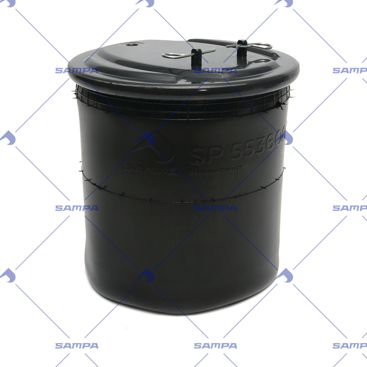 Air Spring, Comp. Type w/ Steel Piston (SP 553608-K)