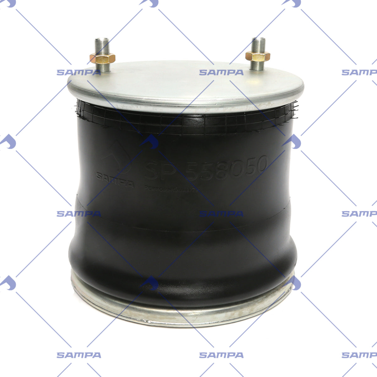 Air Spring, Comp. Type w/ Steel Piston (SP 558050-K)