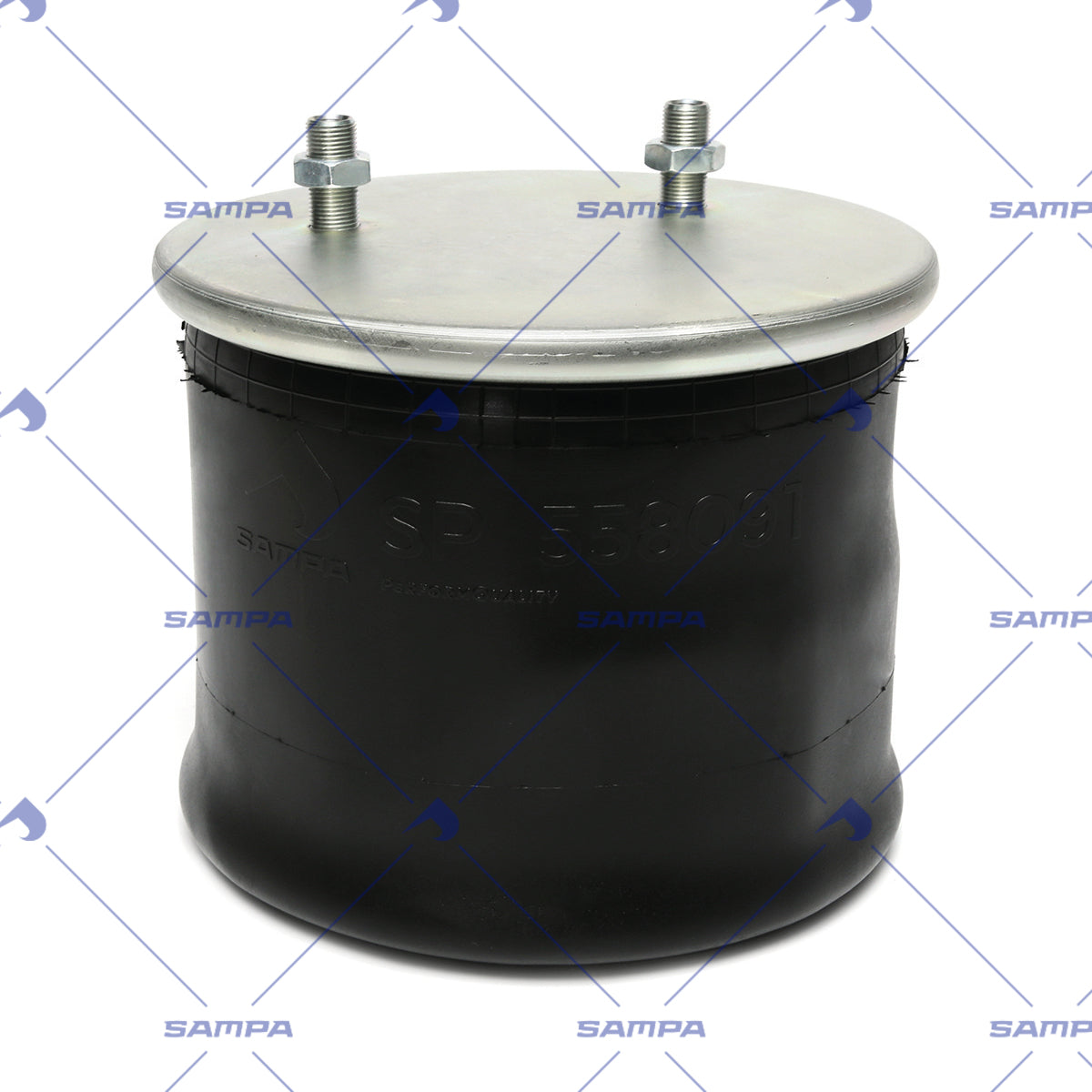 Air Spring, Comp. Type w/ Plastic Piston (SP 558091-KP)