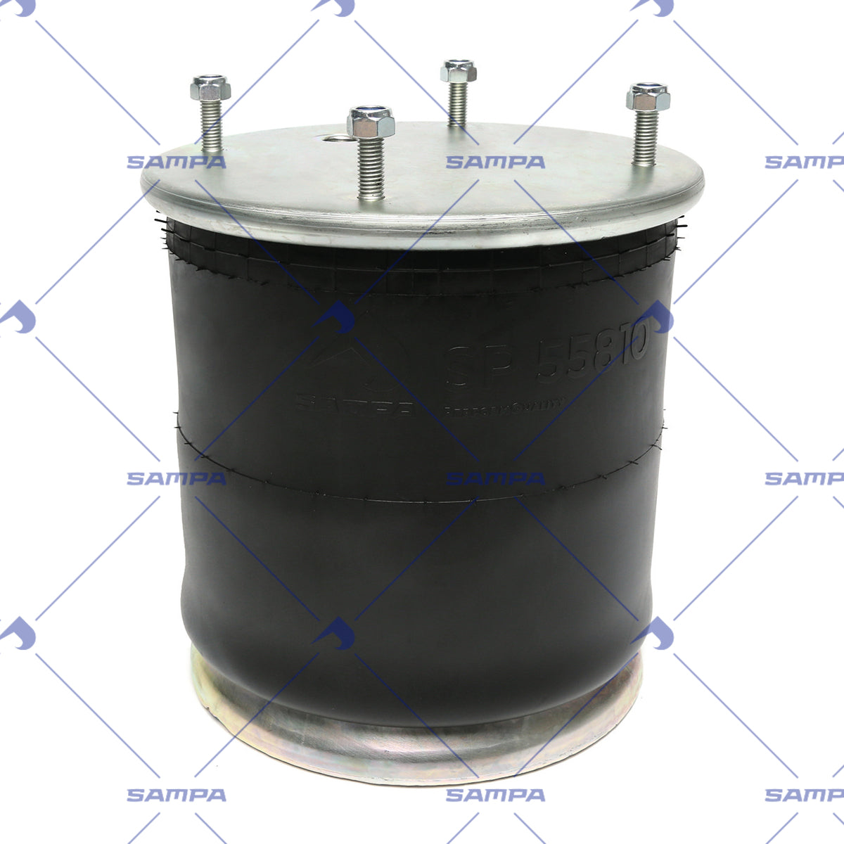 Air Spring, Comp. Type w/ Steel Piston (SP 55810-K)