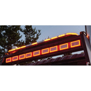 Narva Model 49 LED Rear Direction Lamps with In-built Retro Reflector - Clear Lens