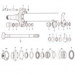 DANA SPICER EARLY AXLE 12.25” X 7.5” BRAKE