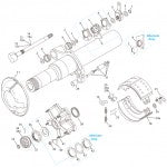 FRUEHAUF PRO-PAR TP 16.5” X 7” BRAKE