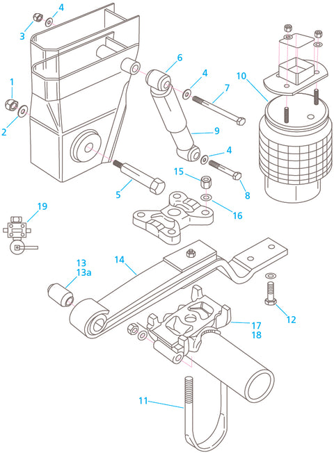 HOLLAND EE520, H042, H134, U514 - UNDERSLUNG