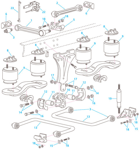 KENWORTH AIRGLIDE 100 AIR SUSPENSION