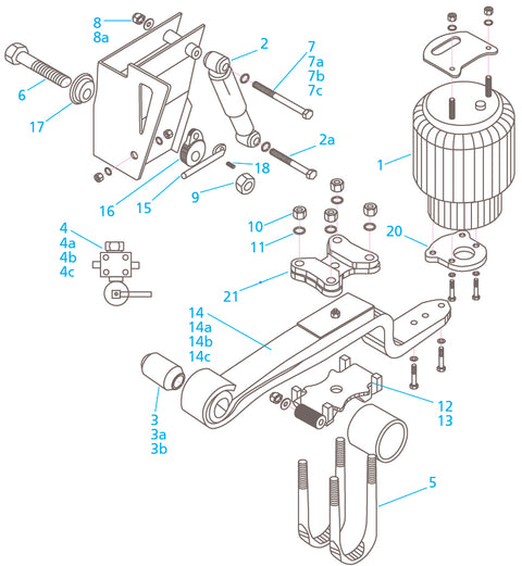 KRUEGER RFS 2000 MK2 - OVERSLUNG AIR SUSPENSION