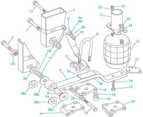 MERITOR FLEXAIR FL9000L - UNDERSLUNG