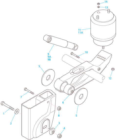 SAF IO & IU SERIES AIR SUSPENSION