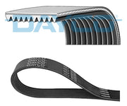 Volvo FH D13C 540 V4 V-Ribbed Belt - Fan Side (10PK1545HD)