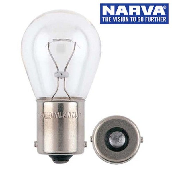 Narva 17241 - 24V 21W BA15S Incandescent Globes (Box of 10)