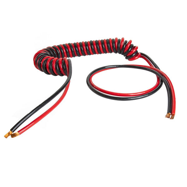 2 CORE BATTERY CHARGING COIL 4.6m 1m LONG TAIL 2x21.15mm2 200AMP