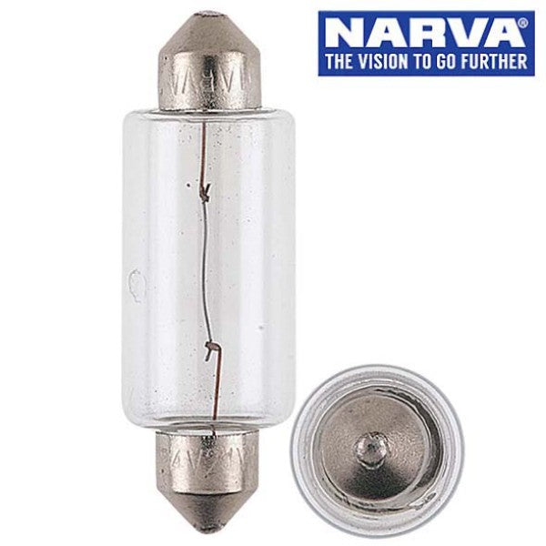 Narva 47271 - 12V 18W SV78-5.8 Festoon Globes (Box of 10)