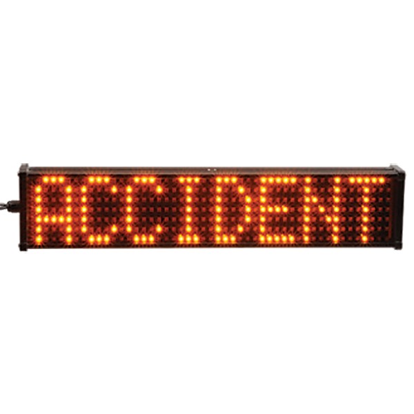 Narva 20” LED Road Alert Message Board, 12 Volt (Amber)