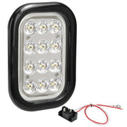 Narva Model 45 LED Rear Direction Lamps with Vinyl Grommet - 160 x 112mm