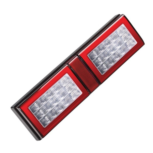 Narva Model 49 LED Rear Direction Lamps with In-built Retro Reflector - Clear Lens