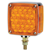Narva Model 54 LED Front & Side Direction Indicator Lamps with Chrome Housing - Single Bolt Mount