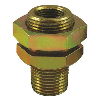 BULKHEAD FRAME NIPPLE - 1/4 FEMALE / 1/2" MALE