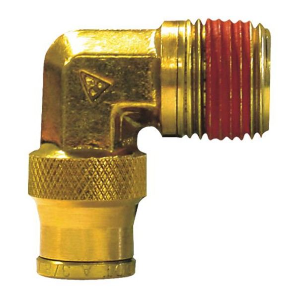 Metric Tube to Male Pipe Thread - 90º Swivel Elbow