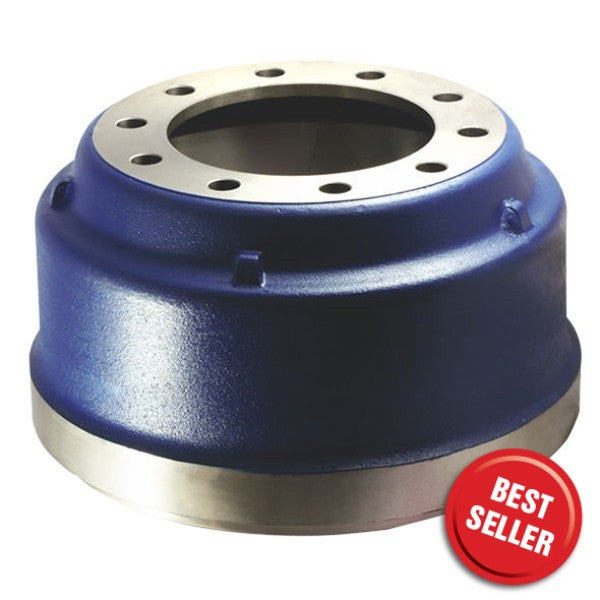 Brake Drum, 285 PCD / 16.5” x 7” - 285 x 10 Stud ISO