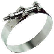 Exhaust T Bolt Clamp (Standard), Stainless Steel - Suits 3