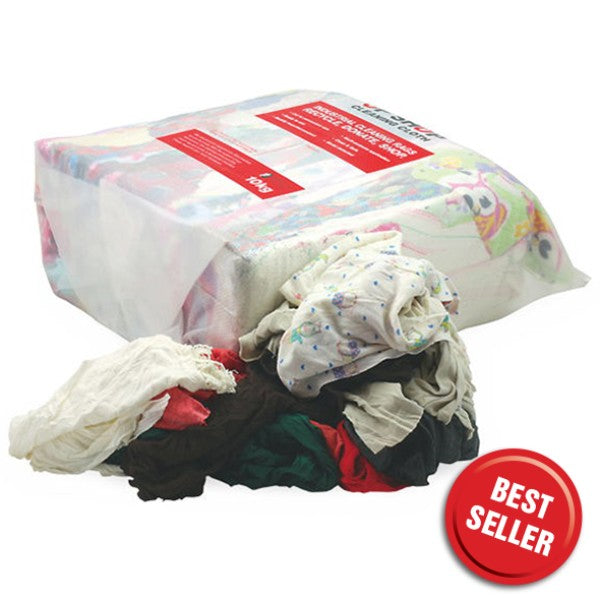 10kg Bag of Rags - T Shirt Material