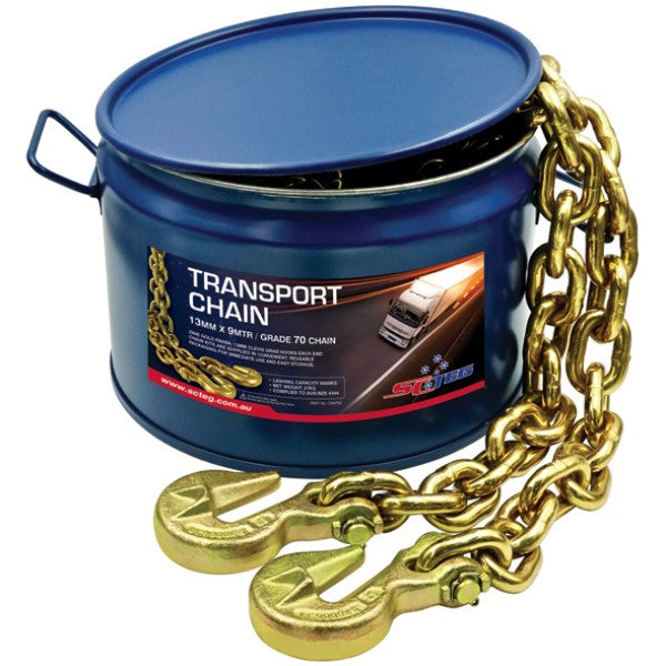 Super Heavy Duty Transport Chain Kit - 13mm x 9m - 9000kg LC – Truck ...