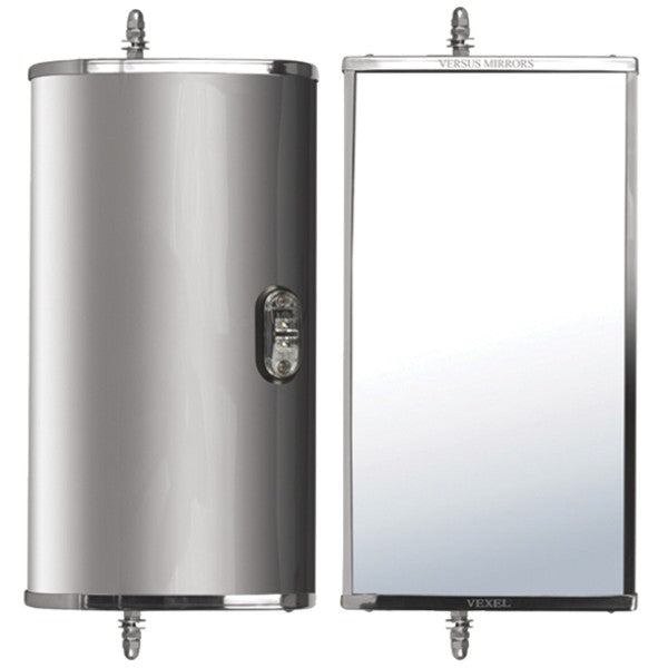 Westcoast Style Mirror Head - Left Hand Side / Motorised & Heated With Light