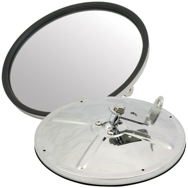 190mm Round Spotter / Reversing Mirror - Bolt On