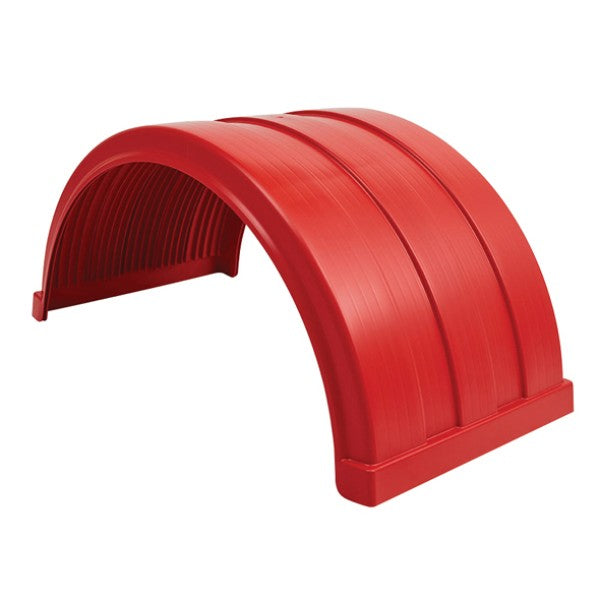 Truckmate Plastic Mudguard - 620mm Wide - Red