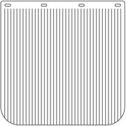 Anti Spray Ribbed Mudflap - 24