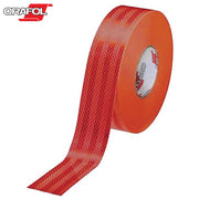 ORAFOL - ORALITE® VC104+ Reflective Tape (Rigid Surfaces) - Red / 50mm x 50m Roll