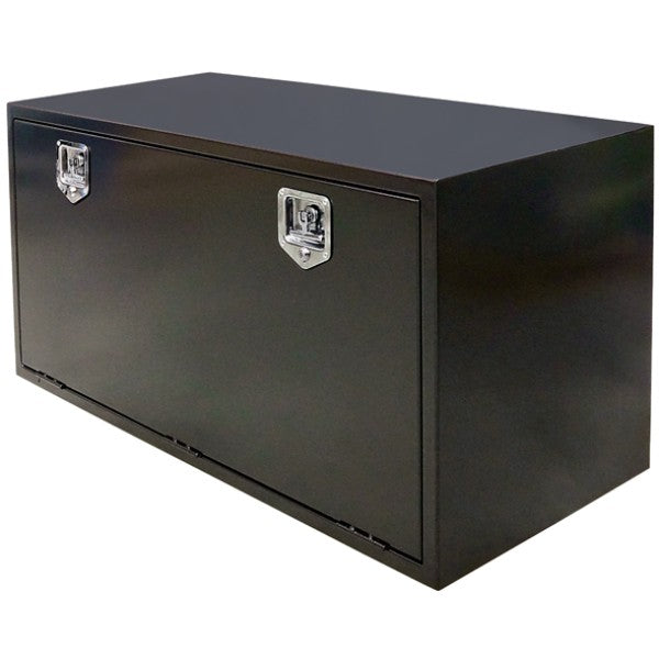 Truck & Trailer, Black Powder Coated Toolbox - 1220mm (W) x 610mm (H) x 560mm (D)