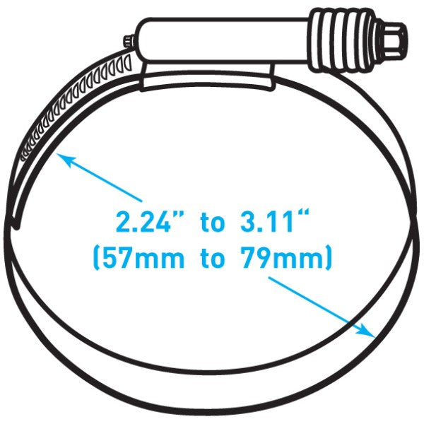 Breeze Constant Torque Clamp  - 2.24" to 3.11" Working Range