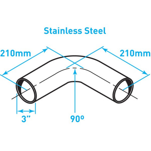 Exhaust Pipe Bended