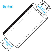 Truck Muffler, Heavy Duty - 2.75