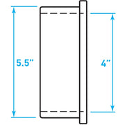 Air Intake Rubber Insert Sleeve Reducer - 4