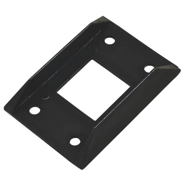 Backing Plate - Black Plastic