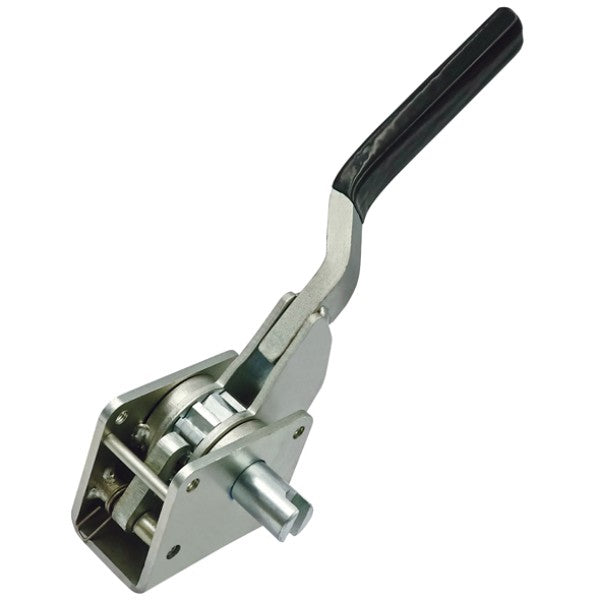 Curtain Tensioner 100 Series, Right Hand - Bent Handle, Quick Release Auto Lock