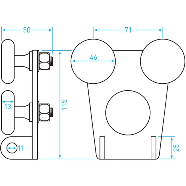 Sliding Gate Roller Assembly - Suit Freighter FR113006