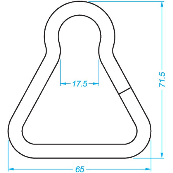 Universal Curtain Roller D Ring